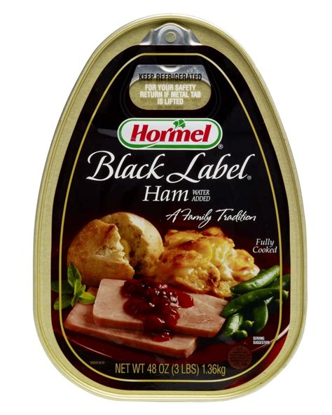 Hormel Foods Black Label Can Ham 48 Oz