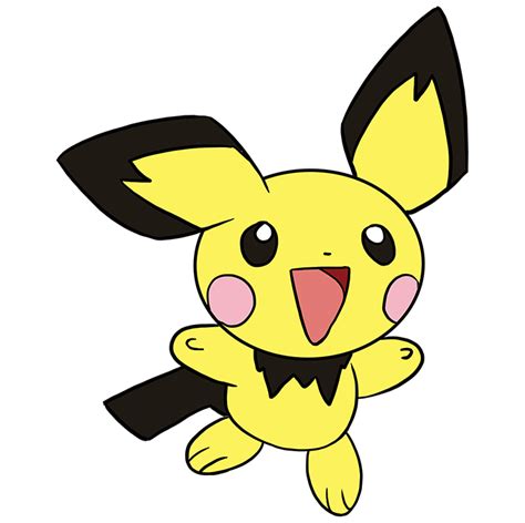 How To Draw Pichu Pokémon Really Easy Drawing Tutorial Pokemon