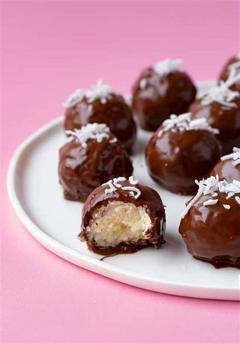 Chocolate Coconut Truffles Sweetest Menu