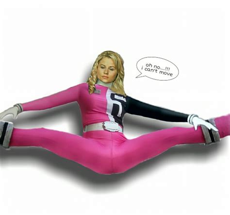 Helmetless Pink Spd Sydney Drew Pink Power Rangers Marvel Girls