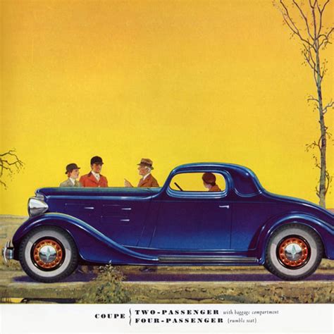 Detail Of Lafayette Two Door Four P Coupe 1934 Mad Men Art Vintage Ad Art Collection