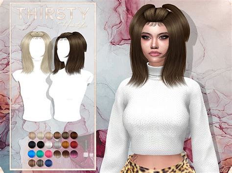 Sims 4 Hairstyles For Females Sims 4 Hairs Cc Downloads Page 96