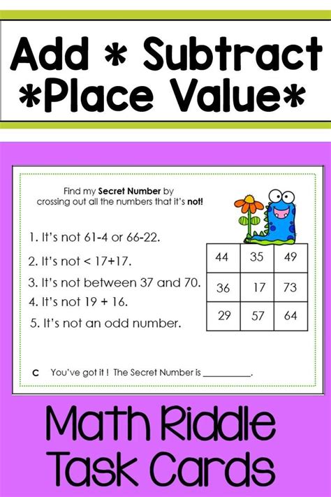 2nd Grade Math Enrichment Addition Subtraction Place Value Math