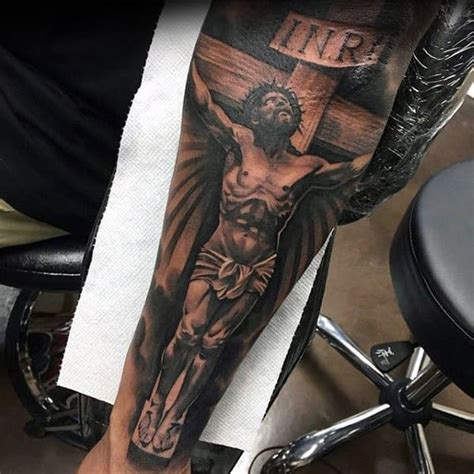 50 Amazing Jesus Forearm Tattoo Designs For Men 2024 Guide Jesus