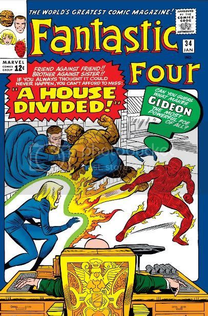 Fantastic Four 34 De Stan Lee Jack Kirby Y Chic Stone