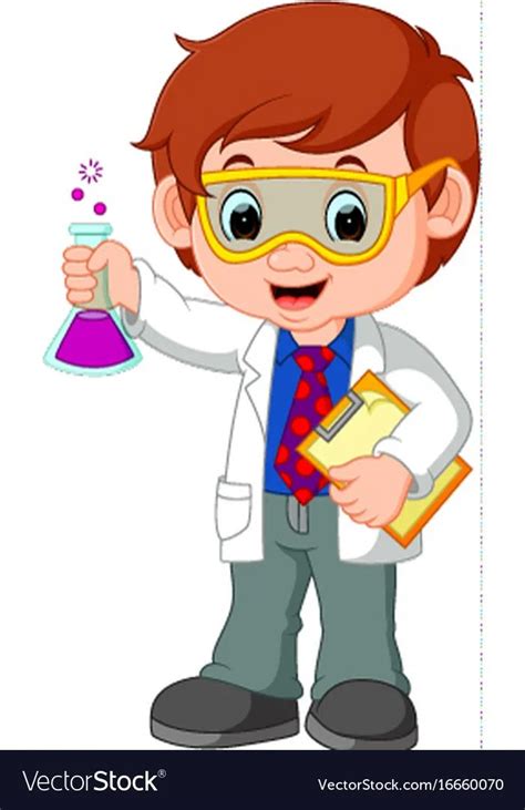 Chibi Scientist Boy