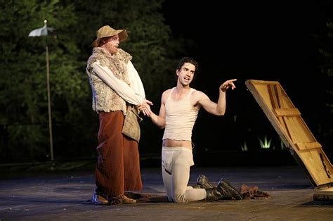 Hamish Linklater And Jesse Tyler Ferguson At The Delacorte The New