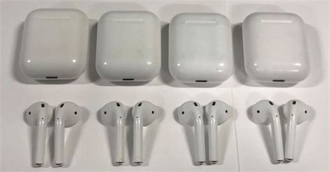 4 Apple Airpods 1st Generation Bidcorp Auctions