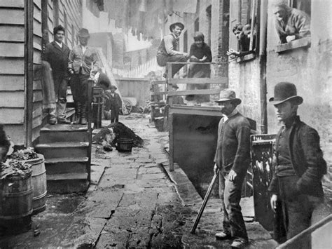 Bandits Roost Mulberry St 1888 Gangs Of New York New York Street