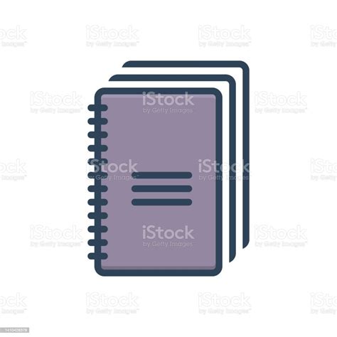 Notebooks Books Stock Illustration Download Image Now Book