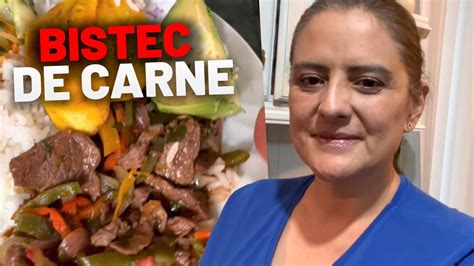 Como Hacer Un Delicioso Bistec De Carne 🥩😋 Cocina Con La Irene Youtube