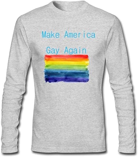 Amazon Com Gilbert Whitehead Make America Gay Again T Shirts Of