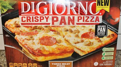 Digiorno Crispy Pan Pizza Three Meat Pizza Review Youtube