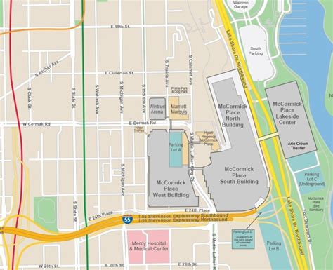 Mccormick Place Busway Map