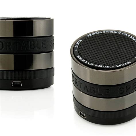 Gearonic Tm Camera Lens Shaped Mini Super Bass Portable Bluetooth