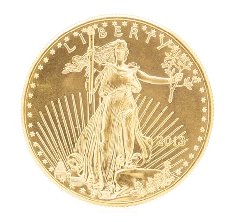 2013 Us50 Standing Liberty Gold Coin Seized Assets Auctioneers