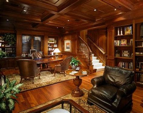 38 The Top Home Library Design Ideas With Rustic Style Page 20 Of 40
