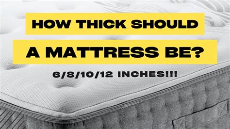 A Complete Mattress Thickness Buying Guide India How To Choose The