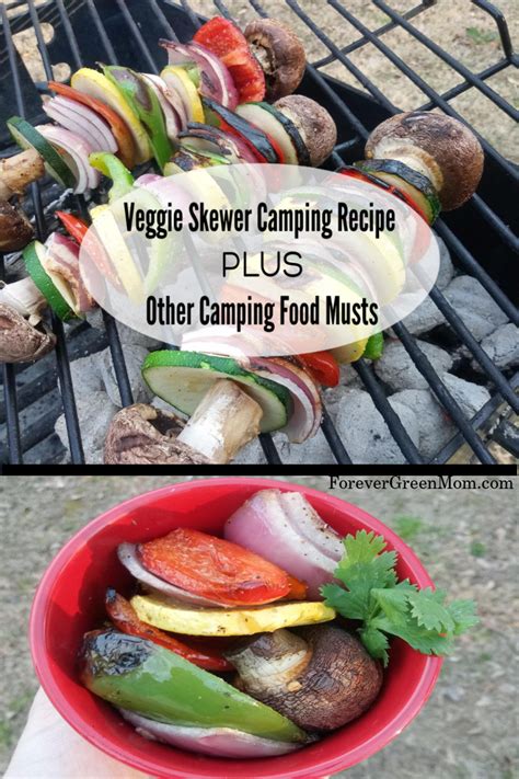 Camp in the 'leave no trace' green field at abbey home farm in the cotswolds, england. Veggie Skewer Camping Recipe + Camping Food Must-haves ...