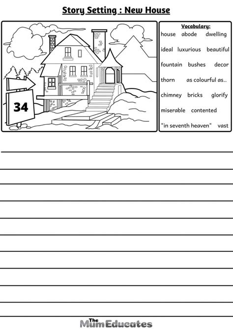 Free 15 Story Settings Description Writing Frames The Mum Educates