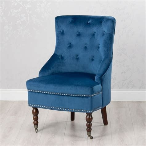 Stylish Royal Blue Accent Chair Pictures 