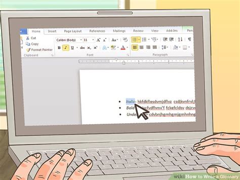 How To Write A Glossary 12 Steps With Pictures Wikihow