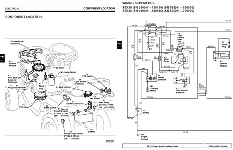John Deere Stx38 Yellow Deck Wiring Diagram