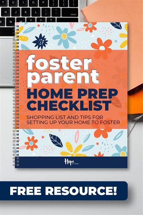 New Foster Parent Home Prep Checklist Fostering Children Foster