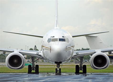 Jet Airplane Front View Stock Photography Image 11393232