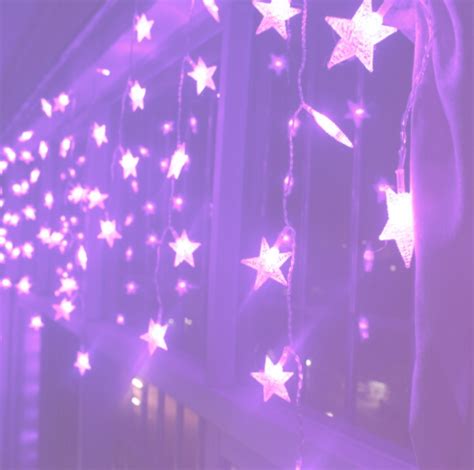 All the pretty stars shine for you my love ☆彡 ... Butterfly hanging fairy lights in pink or purple | etsy.