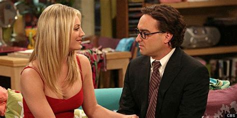 Leonard And Pennys I Love You Was Johnny Galecki And Kaley Cuocos