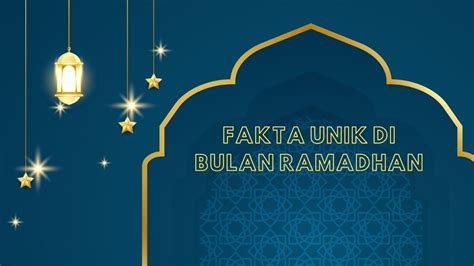 Fakta Unik Yang Terjadi Di Bulan Ramadhan Dan Hanya Ada Di Indonesia