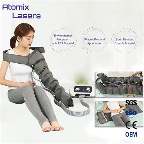 Professional Medical Care Electronic Portable Rechargeable Sports Recovery Air Compression Leg