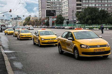 Первые такси в Москве.