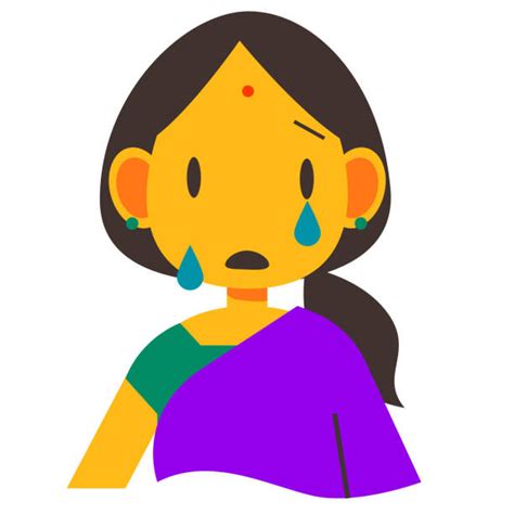 Sad Indian Woman Illustrations Royalty Free Vector Graphics And Clip Art