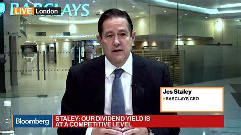 Watch Barclays Ceo Jes Staley On Earnings Fcas Probe Into His Jeffrey Epstein Relationship