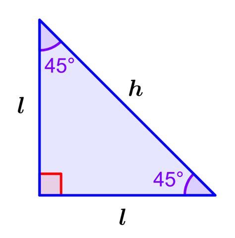 Triángulo Rectángulo Isósceles Fórmulas Y Ejercicios Neurochispas