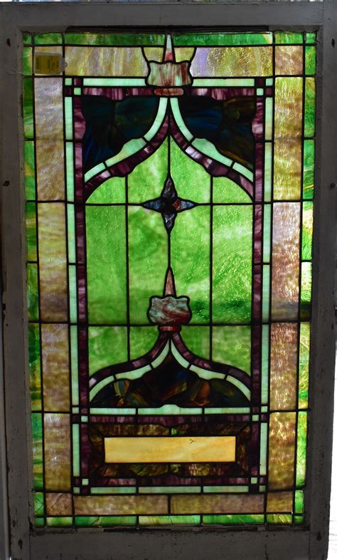 Antique Stained Glass Window Sold At Auction On 1st January Mclaren