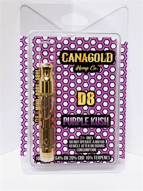 Canagold D8 Purple Kush Faded Ghost Vape