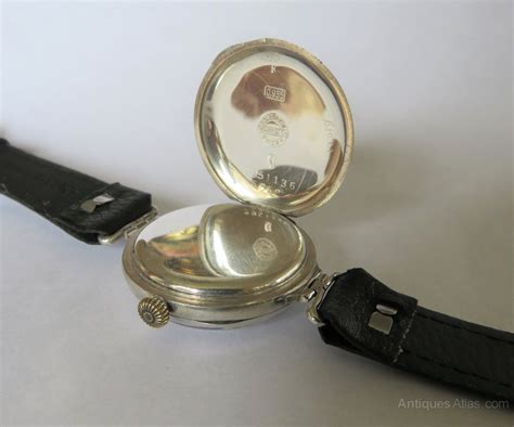 Antiques Atlas Gents Ww1 Silver Zenith Watch From Favre Leuba
