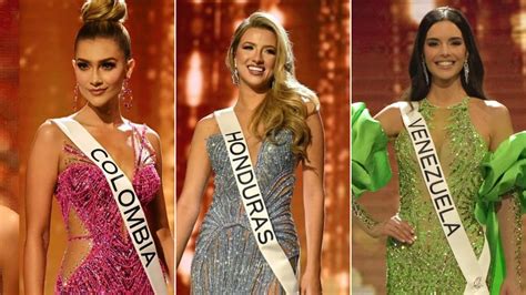 Miss Universo Favoritas Latinas Para El Top Fotos De Las