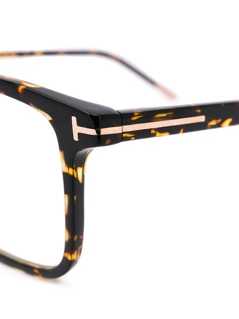Tom Ford Eyewear Rectangular Glasses Farfetch