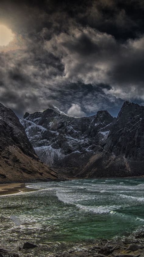 Twilight In Lofoten Islands Backiee