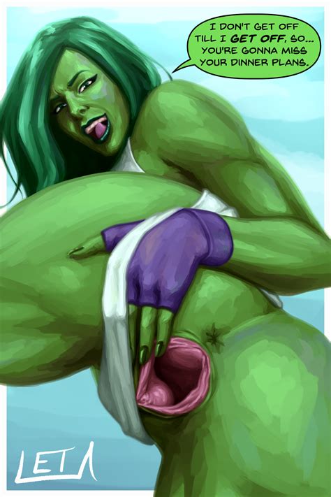 She Hulk Smash Gaping By Leta Hentai Foundry