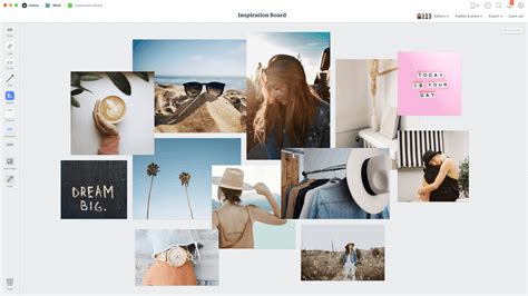 Inspiration Board Template Vision Board Inspiration Milanote