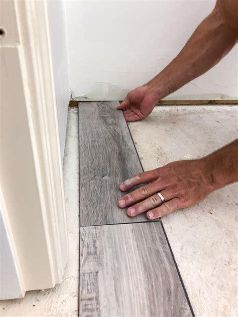 The thinner construction of this type of vinyl plank should be taken into account if you are you should install shoe molding once the vinyl plank flooring is down. How To Install Luxury Vinyl Plank Flooring - Bower Power