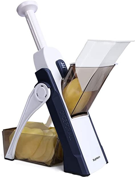 Supmakin Safe Mandoline Vegetable Slicer Adjustable Vegetable Chopper