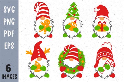 Free Christmas Gnome Svg Cut Files