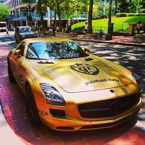Matte gold Mercedes SLS | Mercedes sports car, Mercedes ...