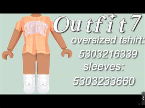 Roblox Bloxburg Kid Outfit Codes